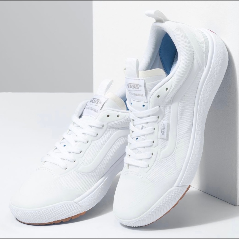Ultra range EXO white vans